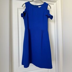 Tyler Boe cold shoulder sleeveless sheath dress